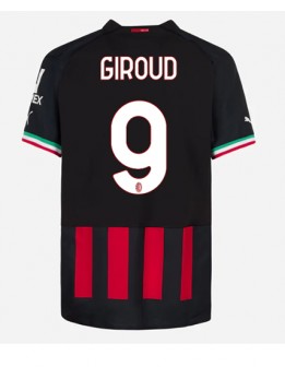 AC Milan Olivier Giroud #9 Heimtrikot 2022-23 Kurzarm